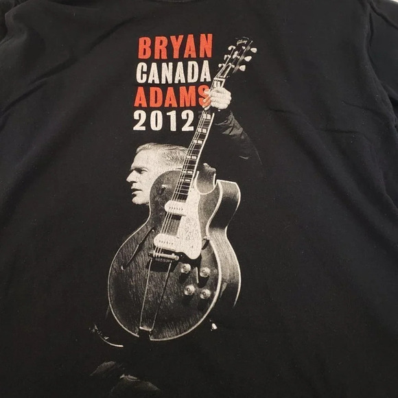 Bryan Adams  Concert Tour T Shirt 2012 Mens L - Picture 4 of 5
